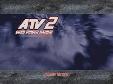 ATV Quad Power Racing 2 (USA) screen shot title